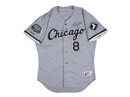 1991 Bo Jackson Game Used & Signed Chicago White Sox Road Jersey
